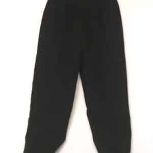 Black tracksuit bottoms